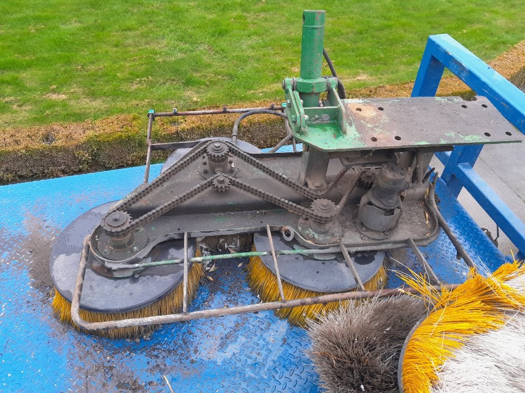 borstel, tunnelwasser, Ophalen
