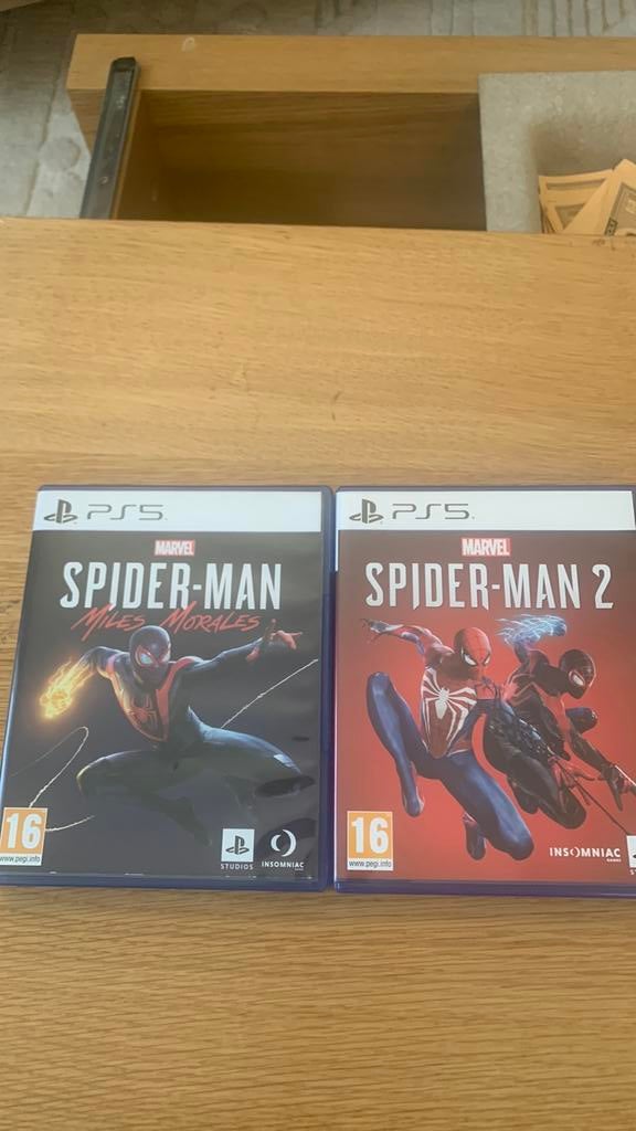 Ps5 spiderman 2 en miles morales bundel, Enlèvement, Comme neuf