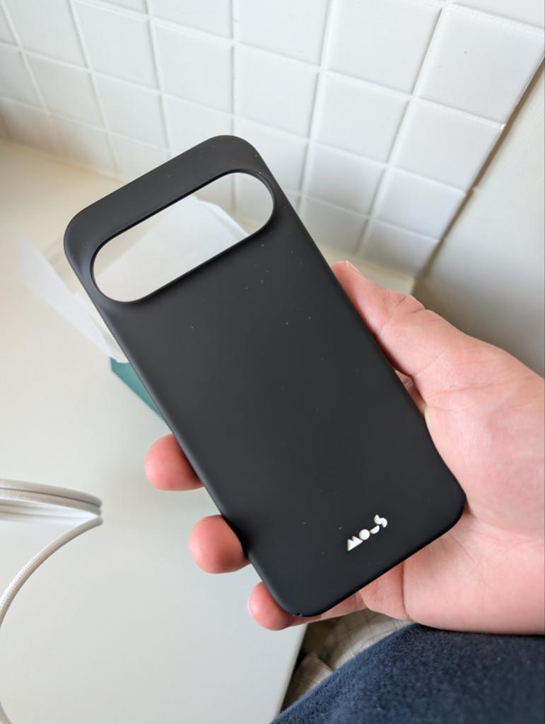 Zwart Pixel 9 / Pro case Mous (nieuw), Ophalen of Verzenden, Zwart