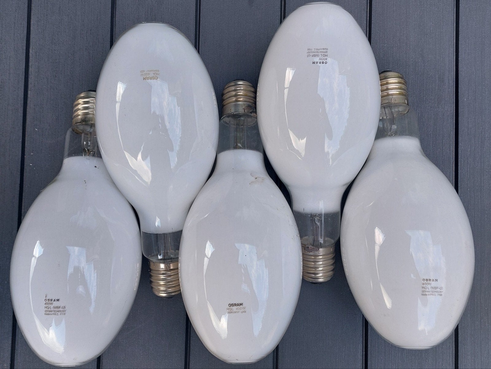 Kwikdamplamp HQL 400 watt 5 stuks met voorschakelapparaat, Elektronische apparatuur, Overige elektronische apparatuur, Ophalen