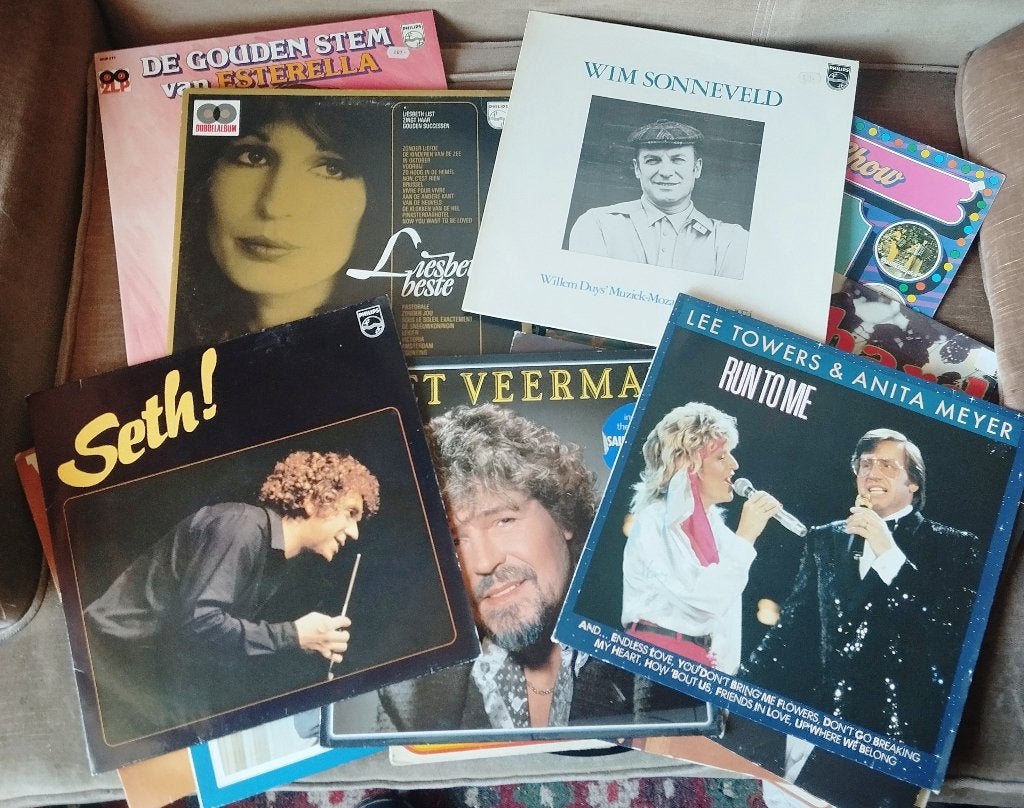 Groot lot vynil - 371 LP's, CD & DVD, Vinyles | Autres Vinyles, Enlèvement