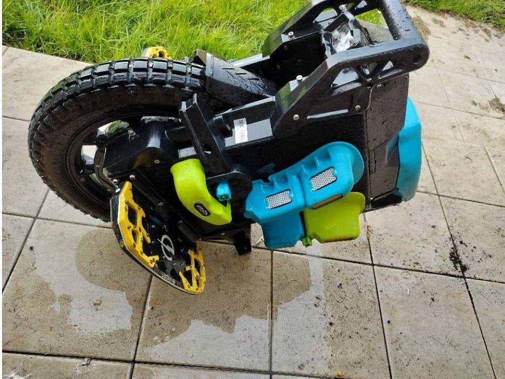 Leaperkim lynx unicycle met grizzla upgrade set, Fietsen en Brommers, Ophalen