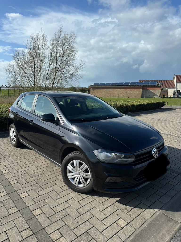 Volkswagen polo 2018, Auto's, Euro 6, Zwart, Handgeschakeld, Particulier