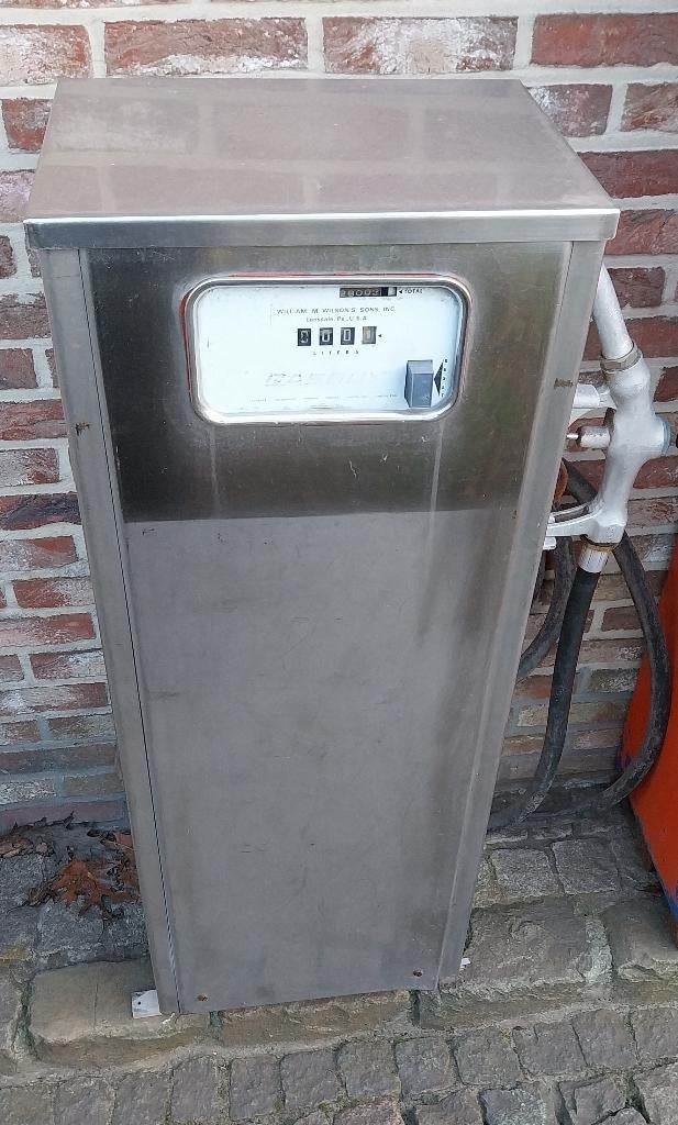 Gasboy in inox jasje benzinepomp, Enlèvement