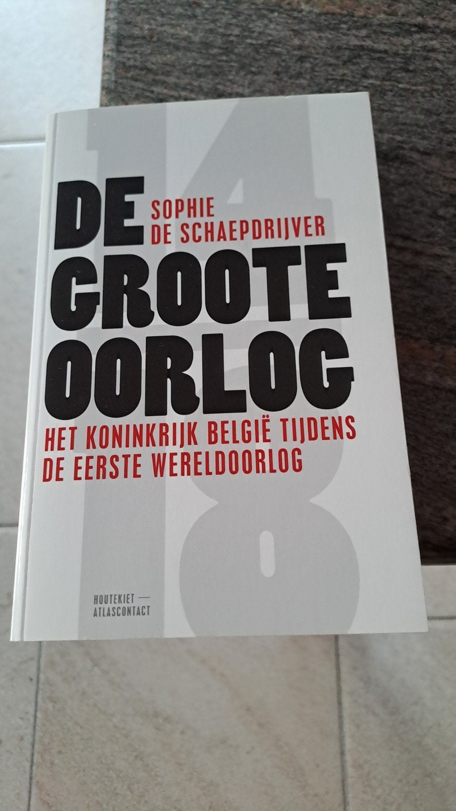 Boek 'De groote oorlog', Livres, Neuf, Avant 1940, Enlèvement, Armée de terre
