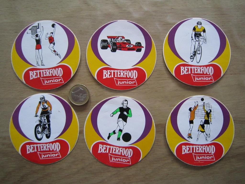 Autocollant rétro/vintage - Betterfood Sports, Enlèvement ou Envoi, Comme neuf, Marque