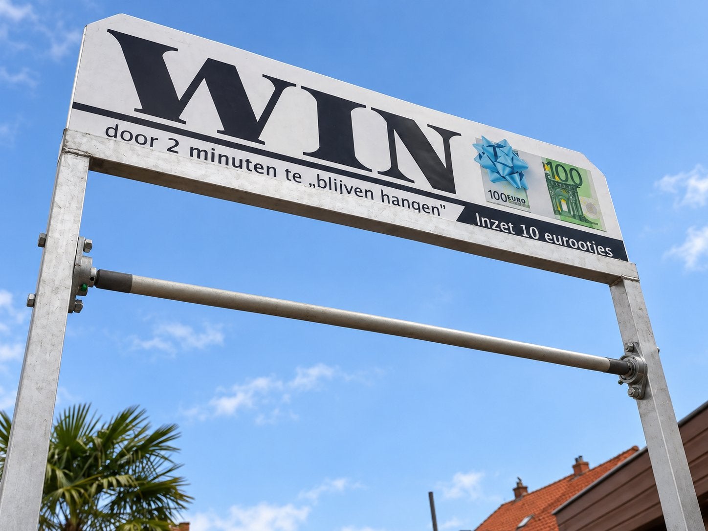Hang Challenge – Roterende Hangstang – Inox – Kermis, Zakelijke goederen, Ophalen