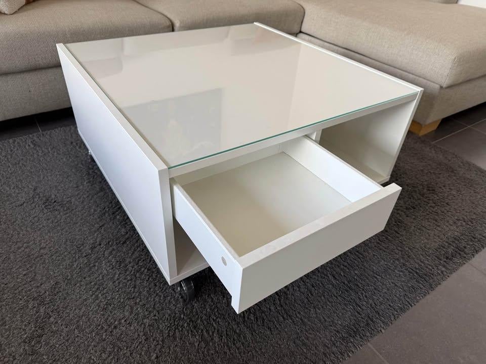Salontafel, Ophalen, Vierkant, 50 tot 100 cm, Zo goed als nieuw