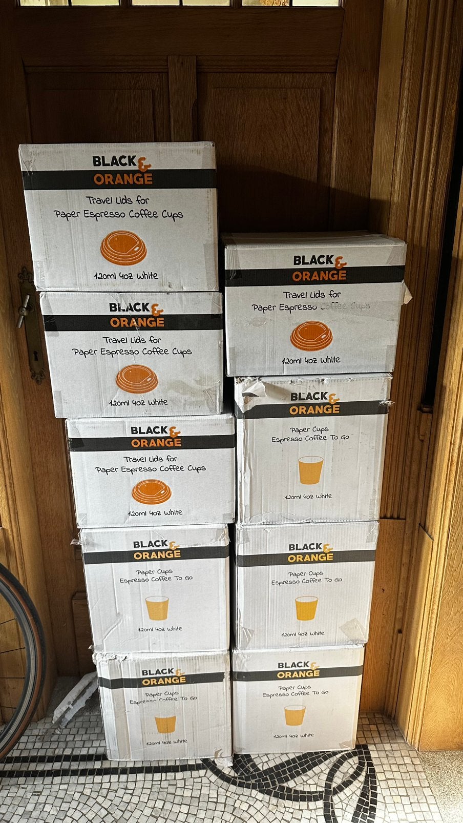 Gobelets en carton pour espresso, 1 tasse, Enlèvement, Neuf