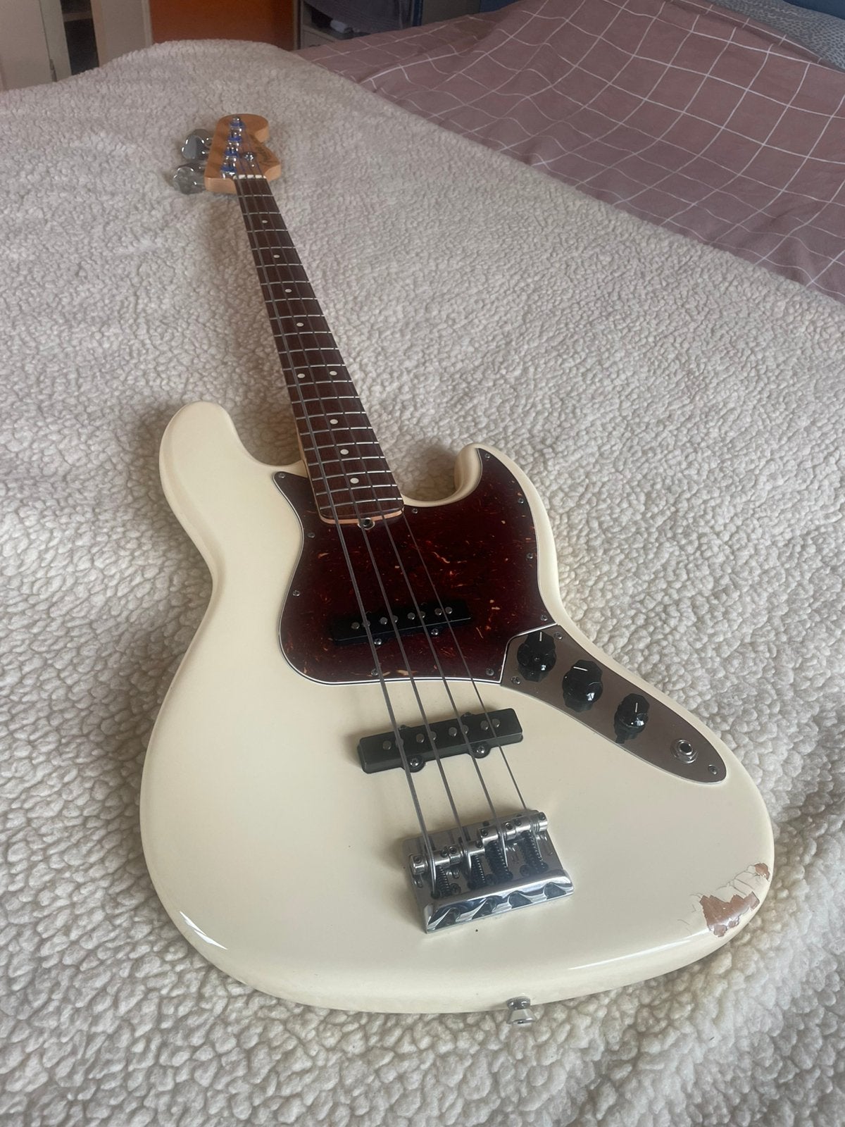 Fender USA Jazzbass 2012, Musique & Instruments, Instruments à corde | Guitares | Basses, Comme neuf, Enlèvement