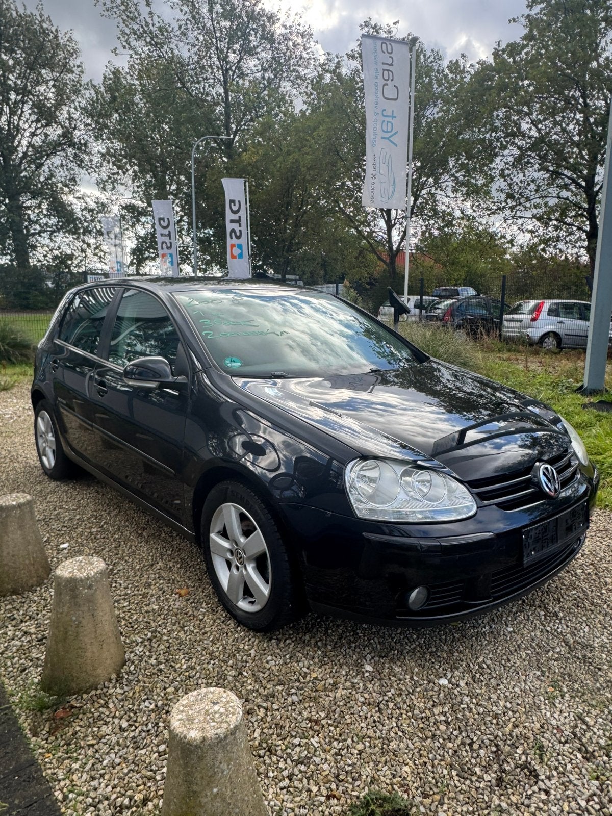 Golf 5 benzine met keuring verkoop en garantie, Voorwielaandrijving, Stof, 4 cilinders, Zwart