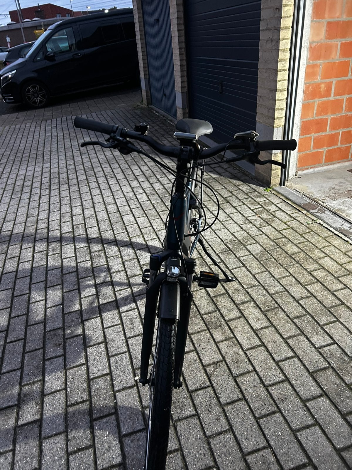 Elektrische herenfiets maat 52, Enlèvement, Comme neuf