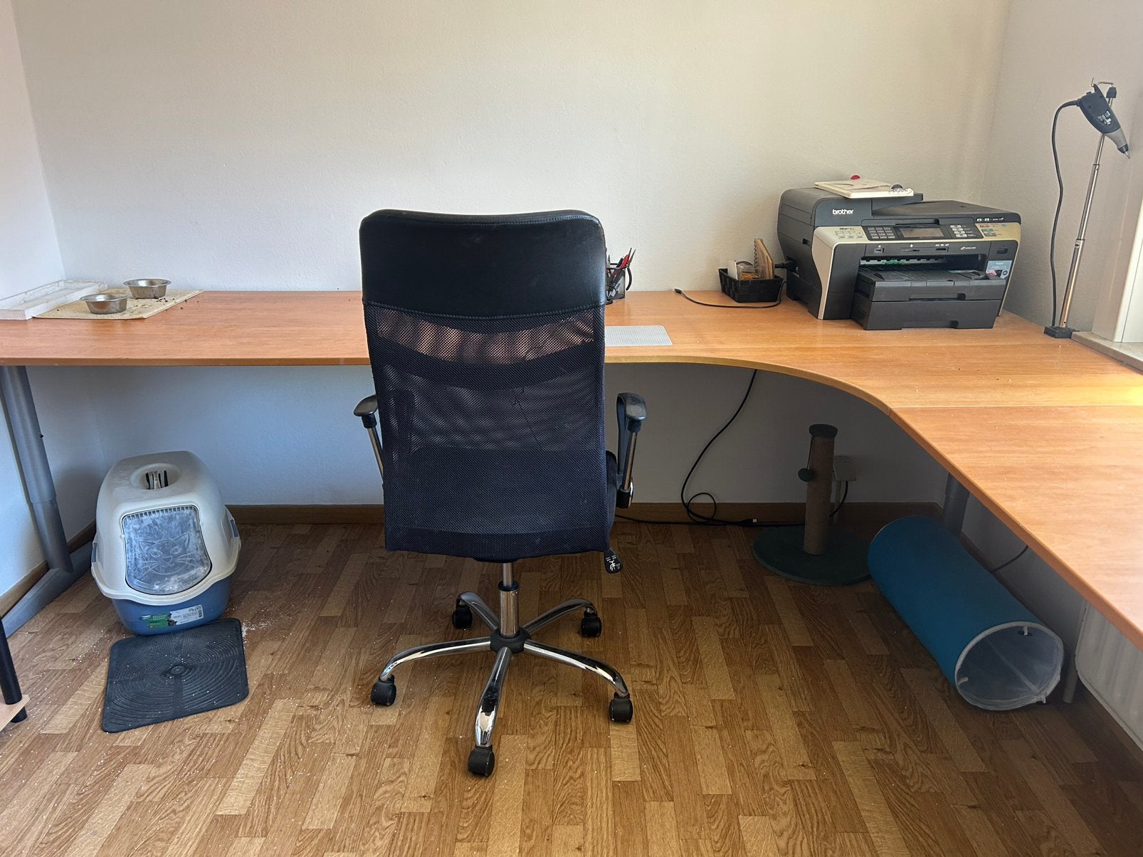 Gratis Groot hoekbureau, Ophalen, Gebruikt, Hoekbureau