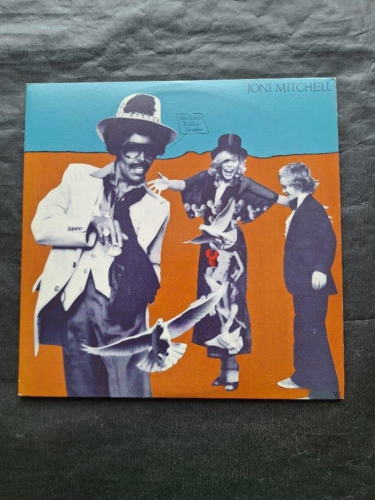 JONI MITCHELL "Don Juan" 2 X LP album (1977) IZGS, LP, Blues Rock, Gatefold hoes, Ophalen of Verzenden