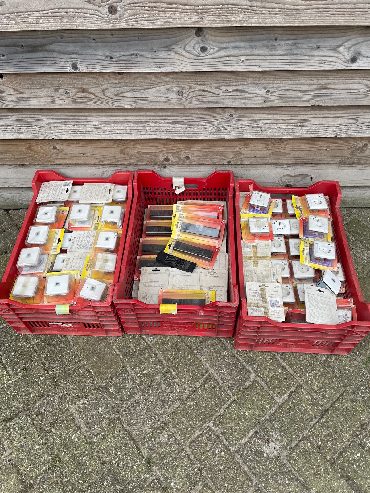 Partij Jung CD 500 inbouwmateriaal, Doe-het-zelf en Bouw, Ophalen, Zo goed als nieuw, Jung