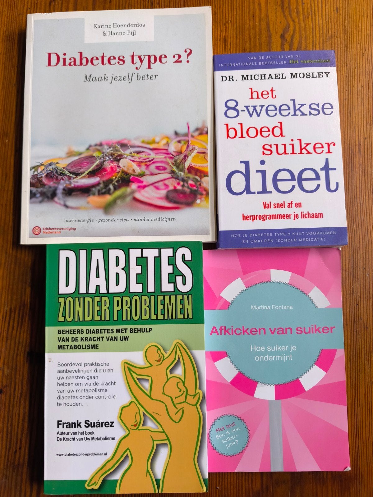 Diabetes / suikervrij eten, Boeken, Ophalen
