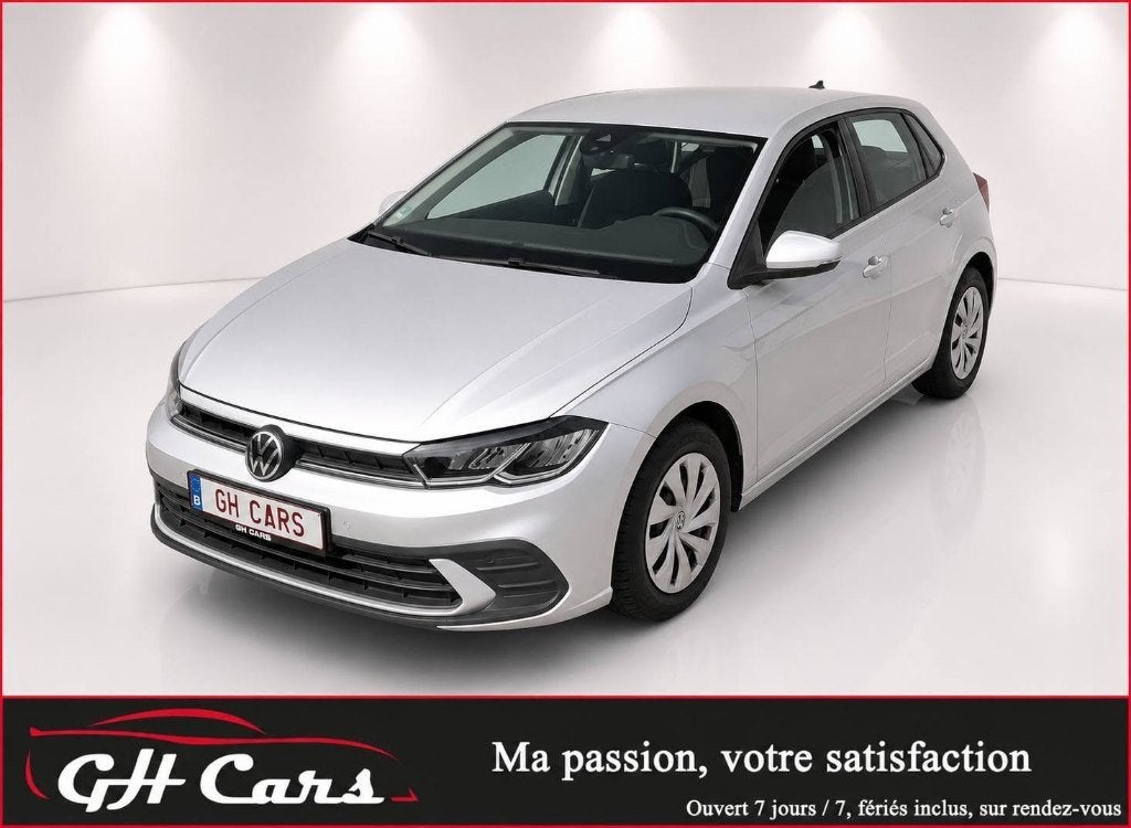 2023 Vw Polo 95cv Gps Virtual Cockpit Climatisation, Autos, Volkswagen, Argent ou Gris, Achat, Euro 6, Boîte manuelle