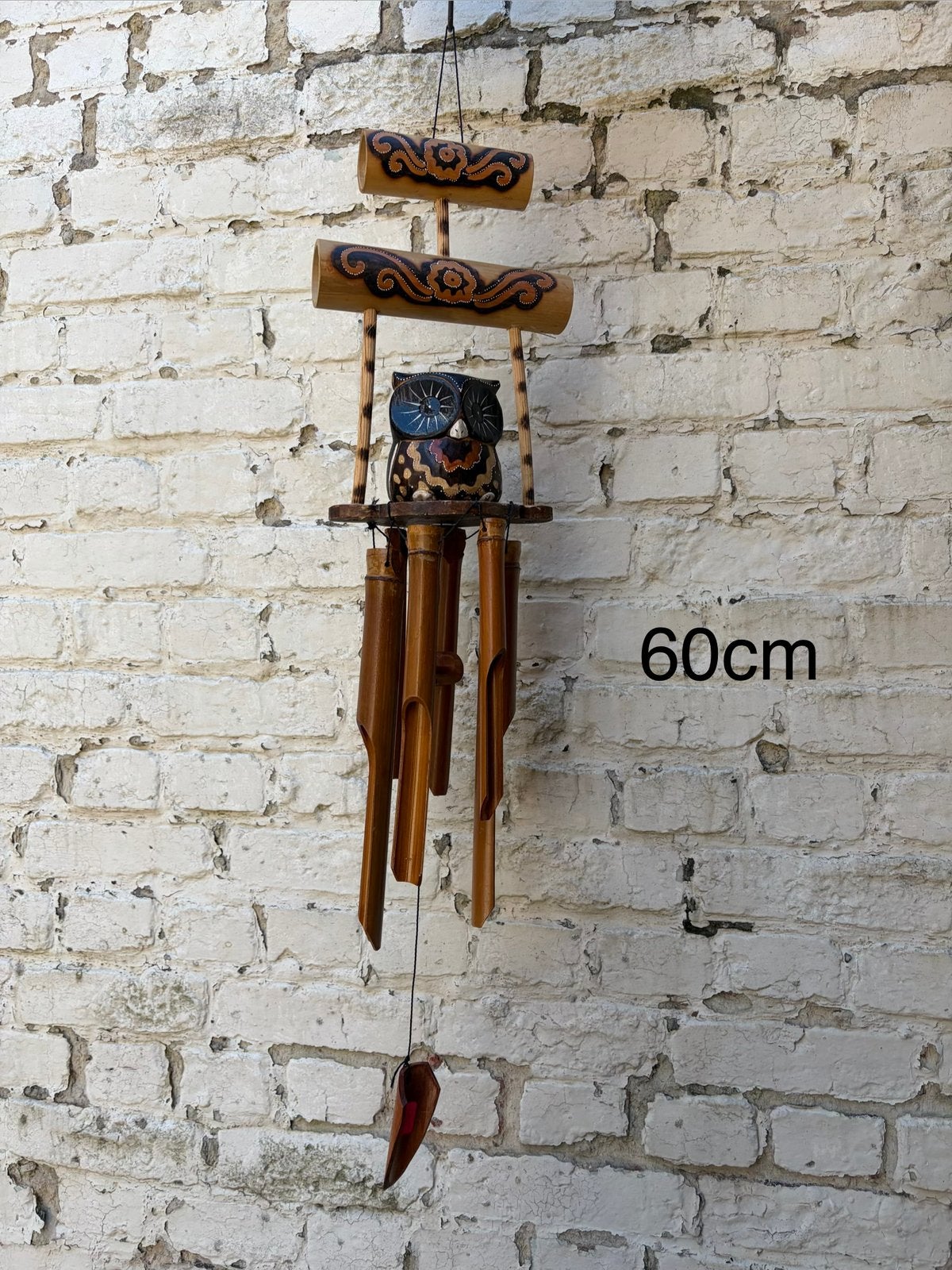 Windgong met uil 60cm, Tuin en Terras, Ophalen of Verzenden, Nieuw