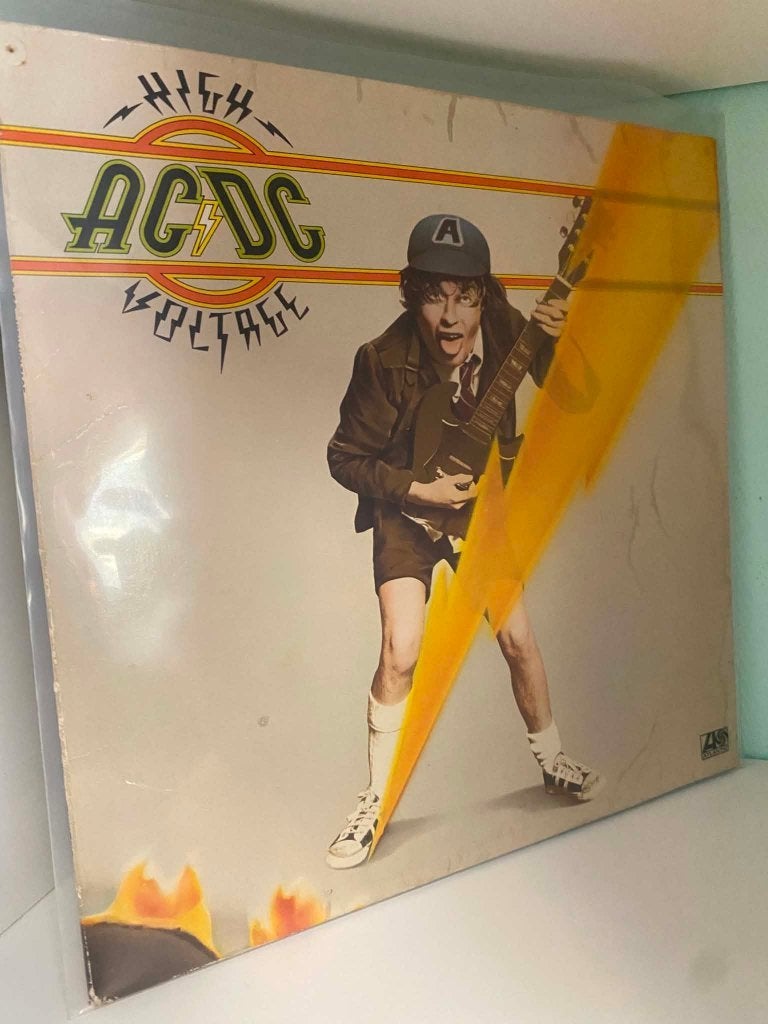 AC/DC – High Voltage - Germany 1976, CD & DVD, Vinyles | Hardrock & Metal, LP, Utilisé, Hard rock, Envoi