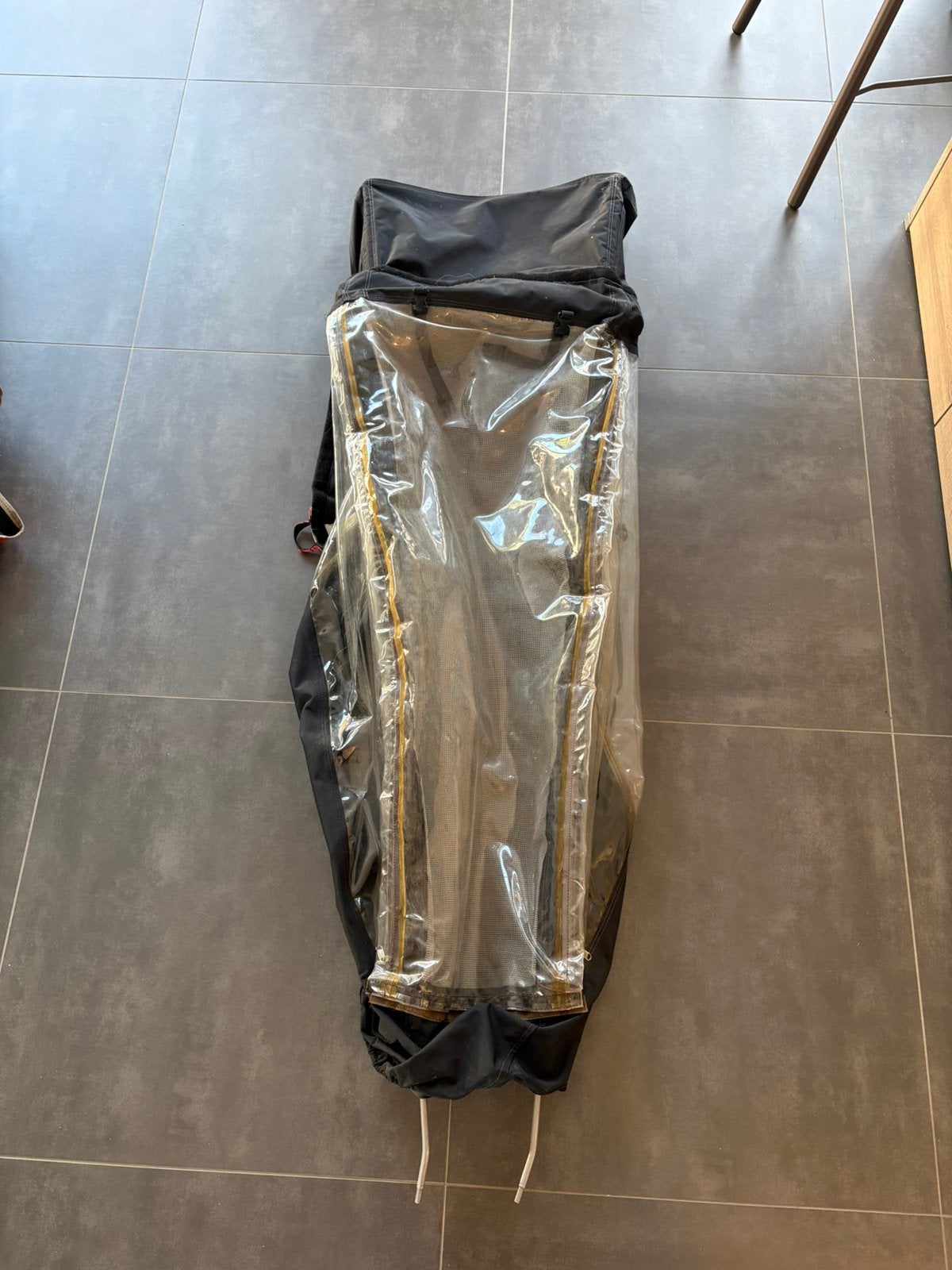 Regenhoes urban arrow, Fietsen en Brommers, 4 kinderen of meer, Gebruikt, Huif, Trommelrem