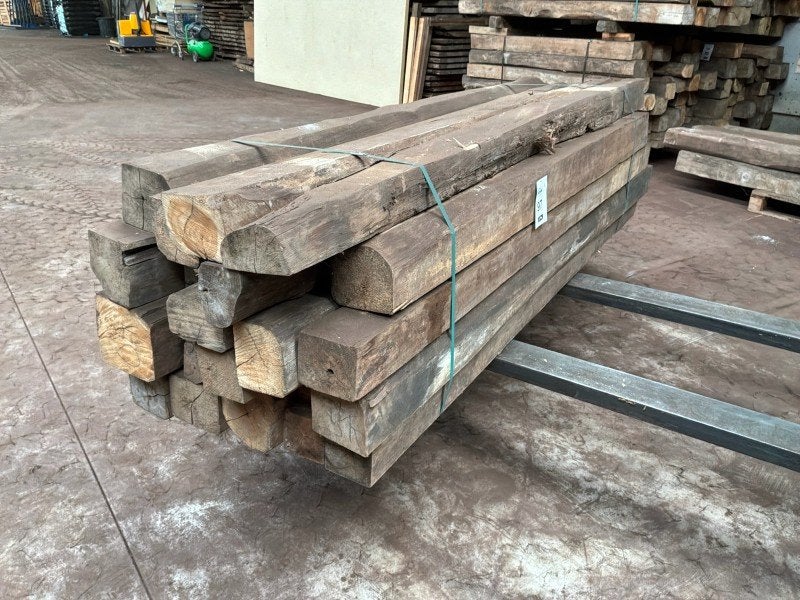 Balken in Teak hout (22x), Zakelijke goederen