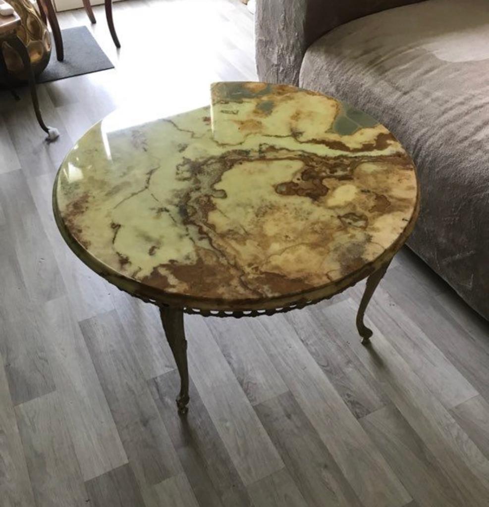 Table basse Hollywood Regency, Ophalen of Verzenden, Zo goed als nieuw