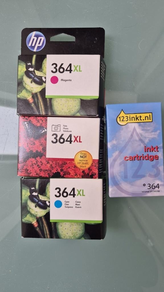 Inktpatroon, Ophalen of Verzenden, Nieuw, Cartridge, HP ORIGINAL