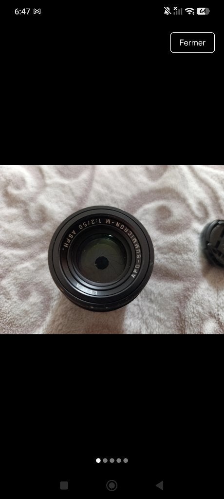 Leica APO SUMMICRON-M 50mm 1.2 ASPH, Envoi, Comme neuf, Leica, Stabilisation d'image