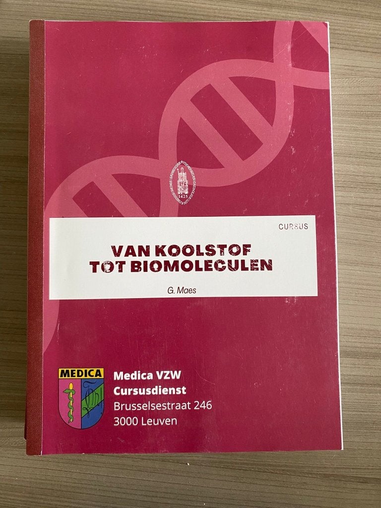 boeken scheikunde biomedsiche wetenschappen bachelor 1, Enlèvement ou Envoi, Alpha, Utilisé, Autres niveaux