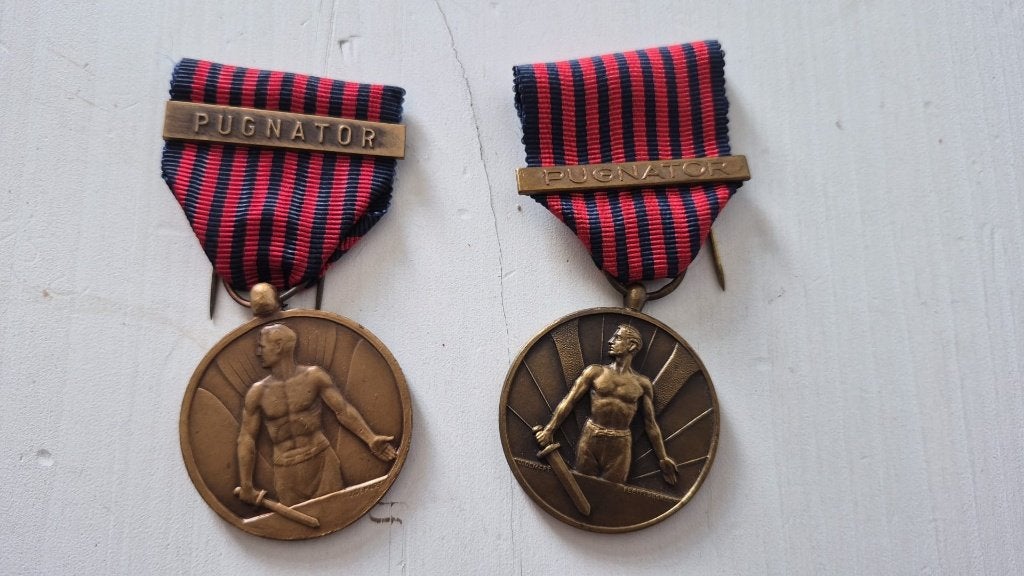 Lot de 2 Médailles du Combattant Volontaire belge –, Collections, Objets militaires | Général, Enlèvement