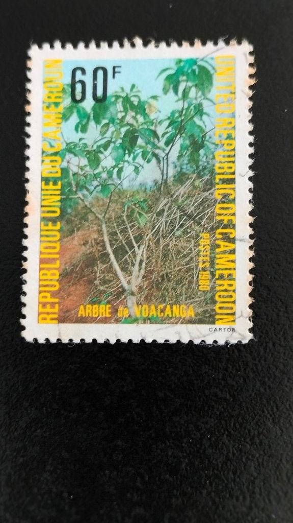 Kameroen 1980 - flora - geneeskrachtige planten, Verzenden, Overige landen, Gestempeld