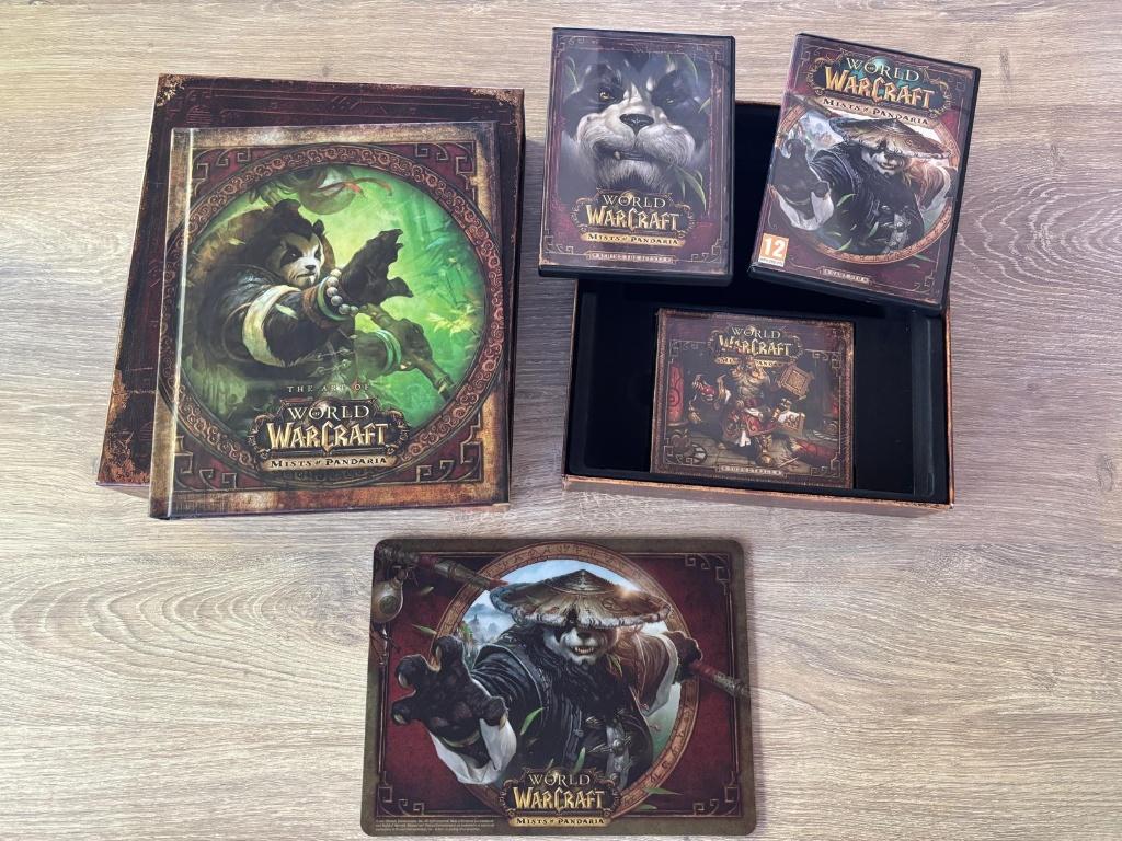 World of Warcraft: Mists of Pandaria Collector's Edition, Gebruikt, 1 speler, Eén computer, Vanaf 16 jaar