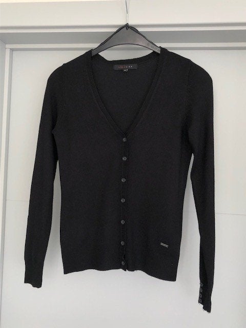 Vestje in tricot 32, Lola & Liza, Zwart, Ophalen of Verzenden, Zo goed als nieuw