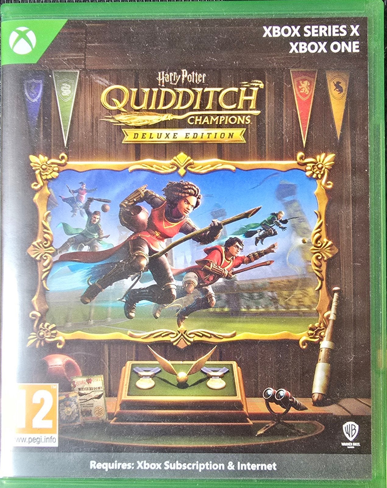 Quidditch harry potter, Ophalen