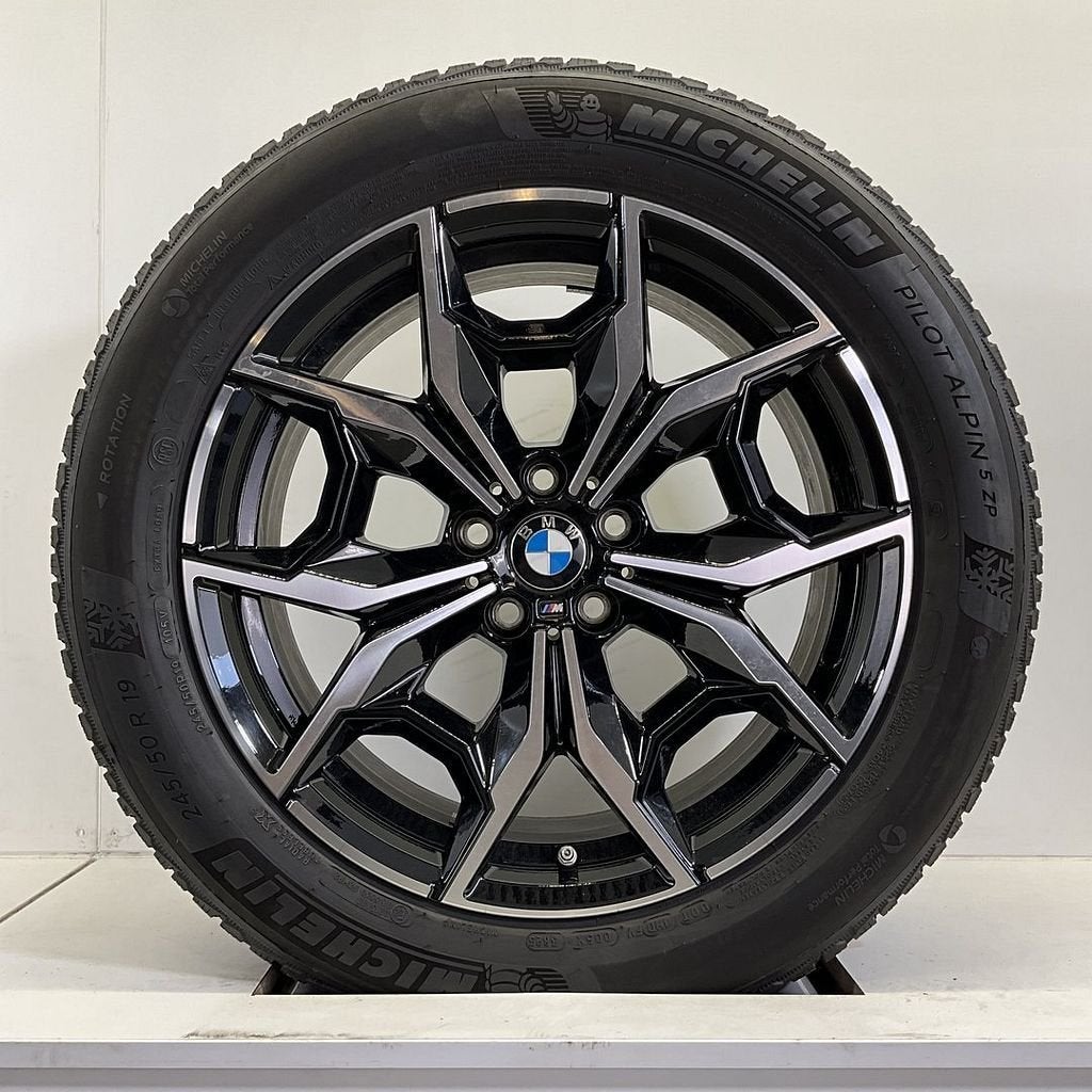 BMW X3 G01 EN X4 G02 SET VELGEN + WINTERBANDEN 19 INCH ORIG., Pneus et Jantes, Véhicule de tourisme, -, 19 pouces