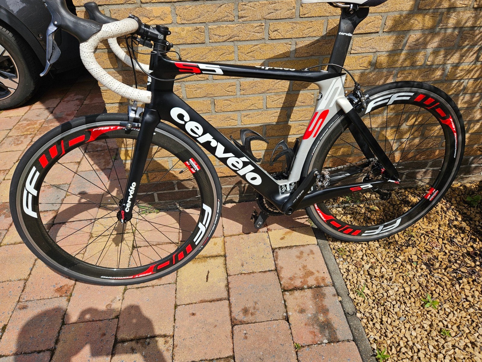 Cervelo S5 mt 54 zgst shimano di2 carbon wielen, Fietsen en Brommers, Ophalen of Verzenden, Carbon