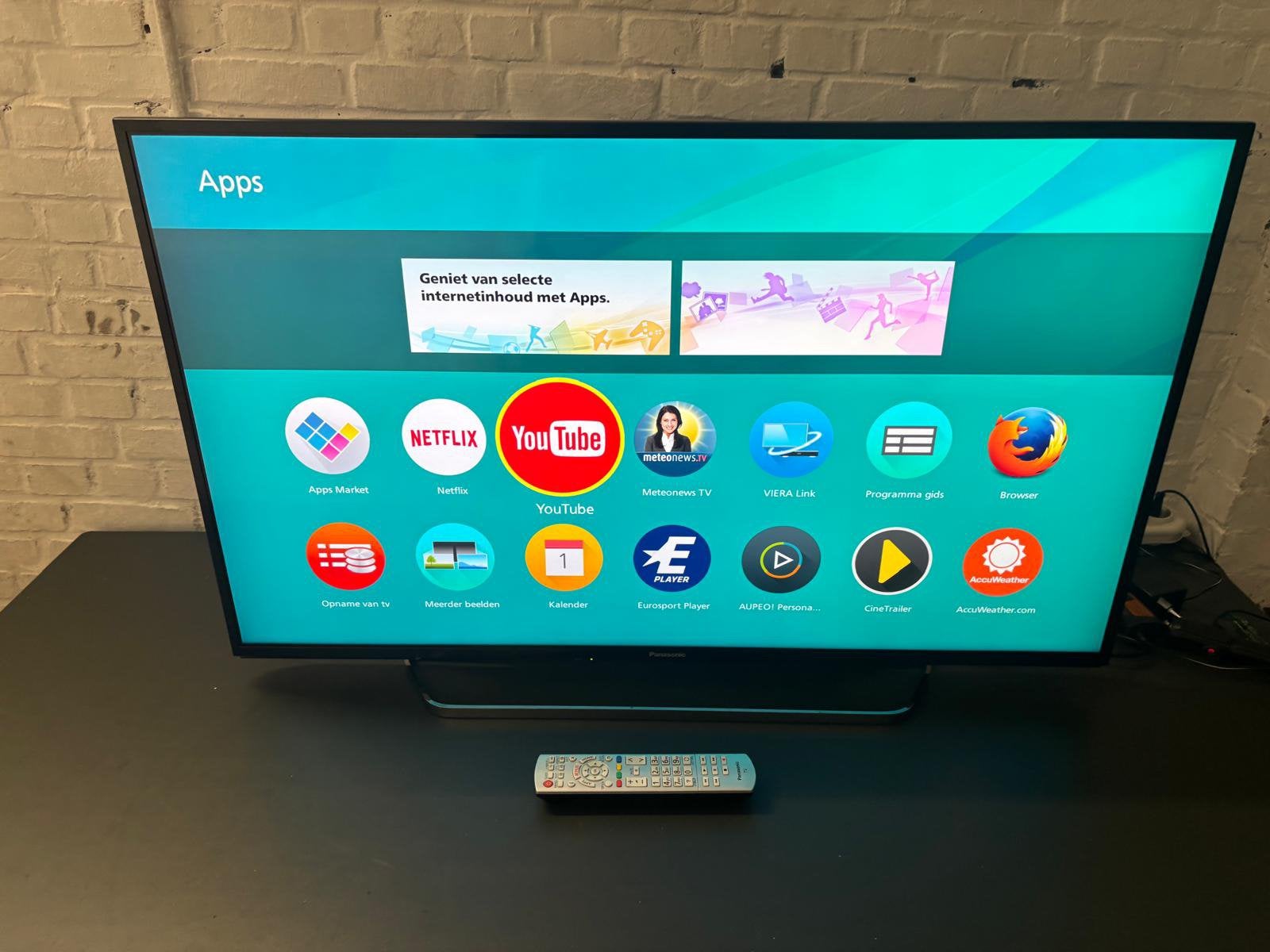 Panasonic Smart 4K UHD 43 pouces à prix d'aubaine, TV, Hi-fi & Vidéo, LED, Panasonic, 120 Hz, Comme neuf