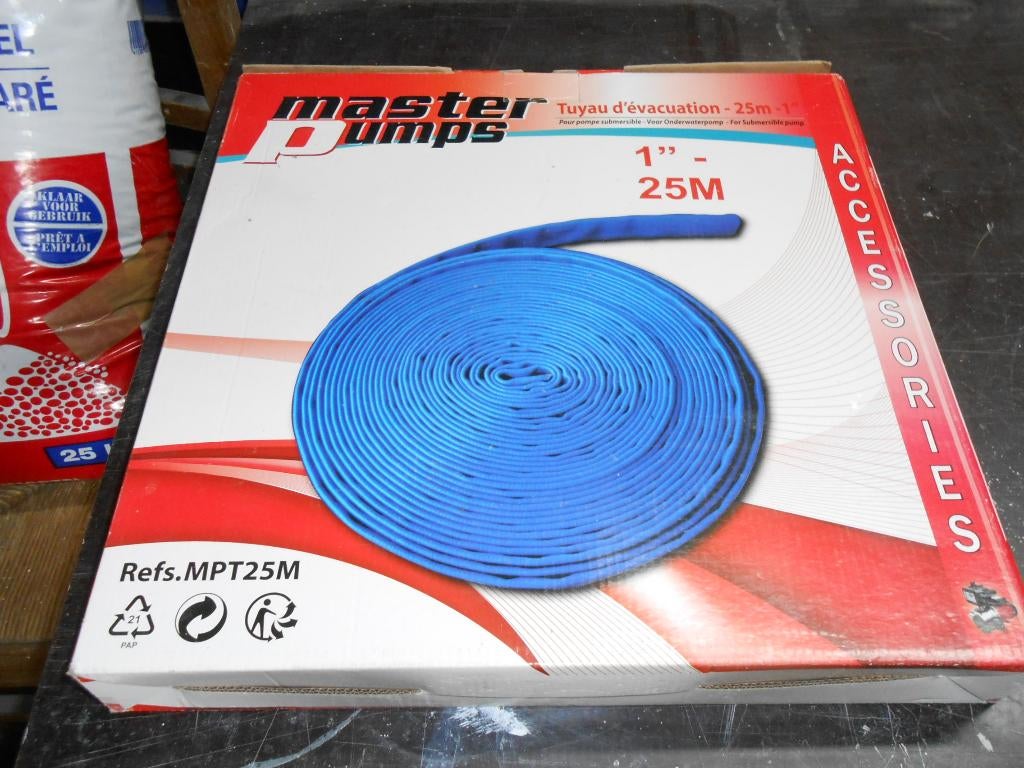 Waterafvoerslang voor pomp, Ophalen, Afvoer, 6 meter of meer, PVC