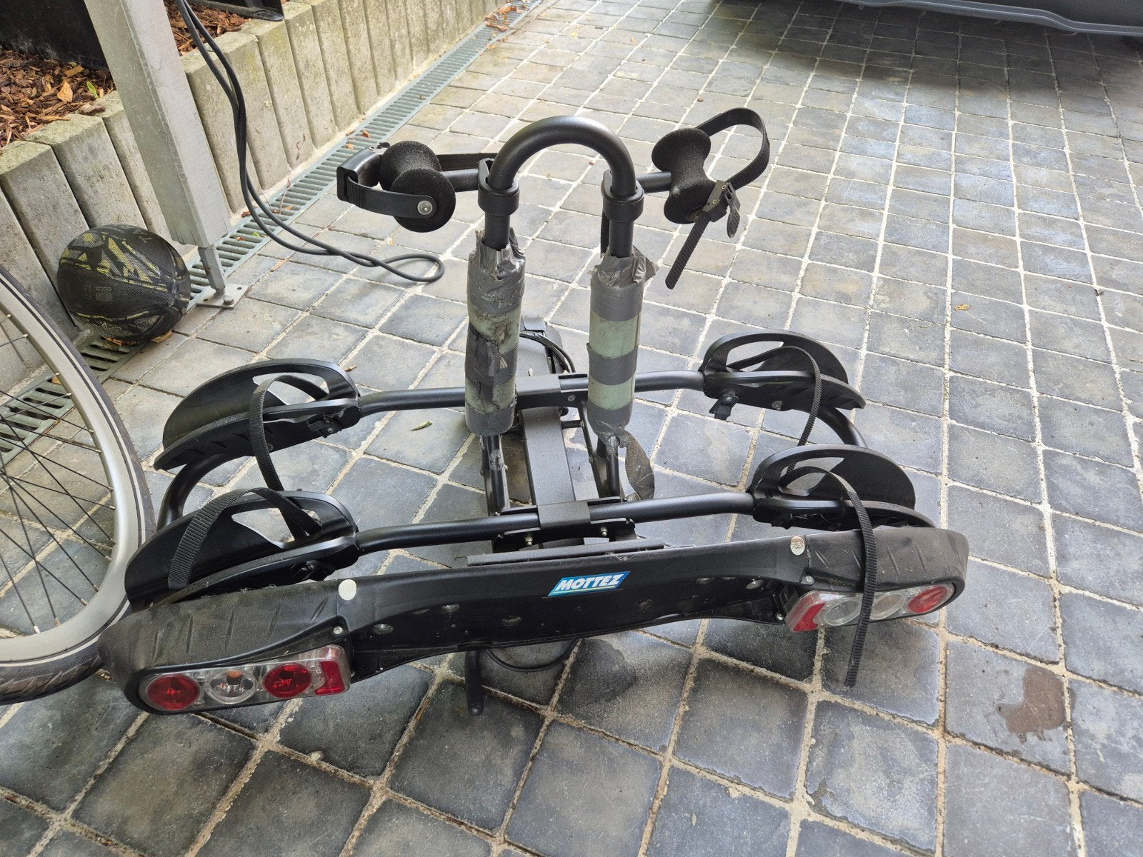 Motez Fietsendrager, Auto diversen, Ophalen, 2 fietsen, Gebruikt, Trekhaakdrager