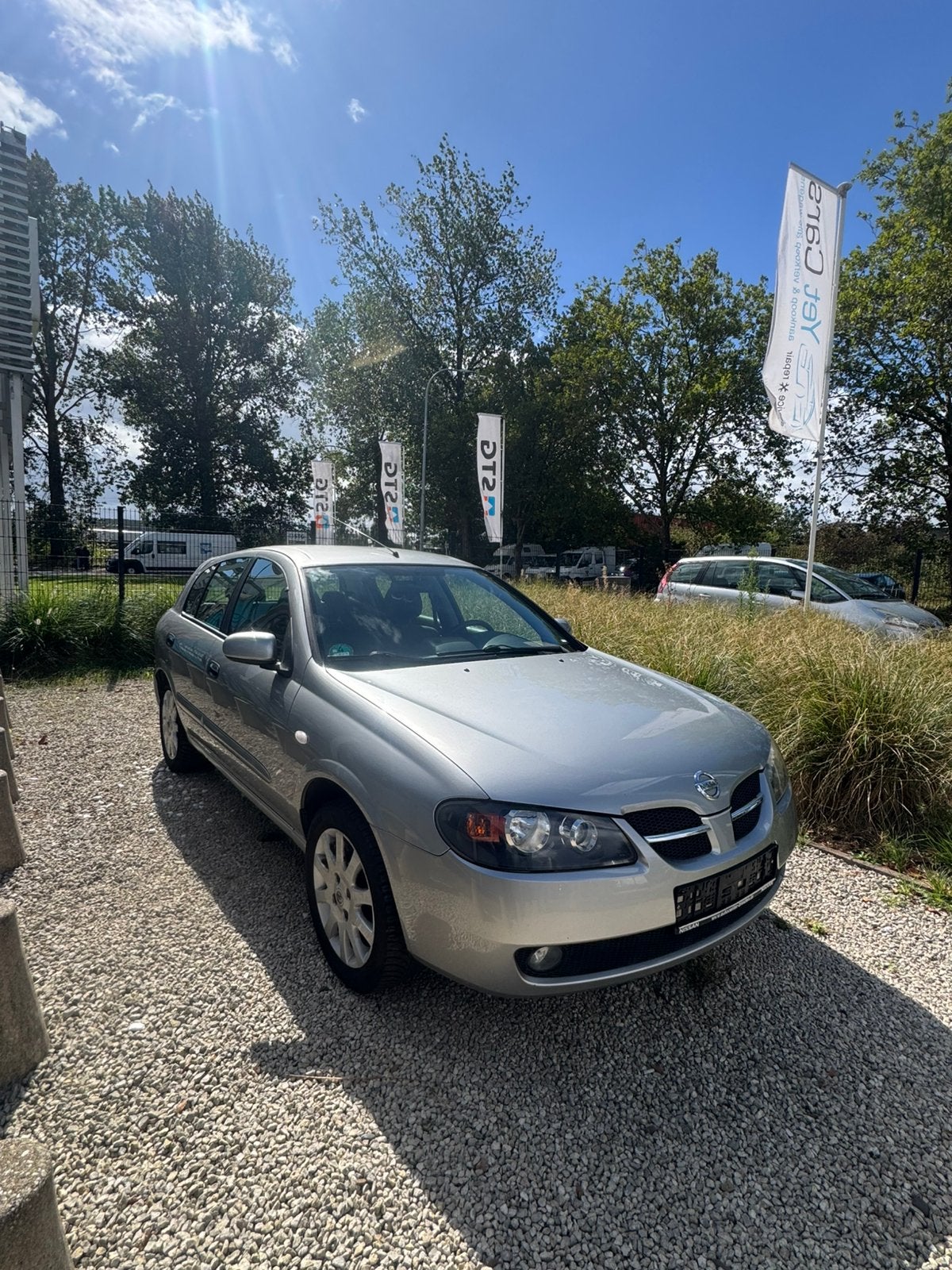 Nissan almera benzine met keuring verkoop garantie, Autos, Nissan, Almera, Argent ou Gris, Achat, 50 kW