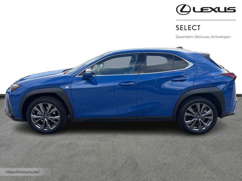Lexus UX F SPORT Design, Auto's, Lexus, Automaat, https://public.car-pass.be/vhr/73aba5fe-f7a2-475c-a358-b51e9d0ffc63, Zwart, Blauw