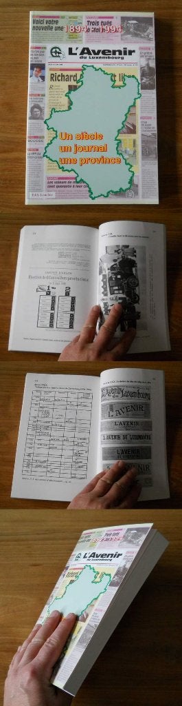 L' Avenir du Luxembourg 1894 - 1994 - journal presse, Enlèvement ou Envoi, Utilisé