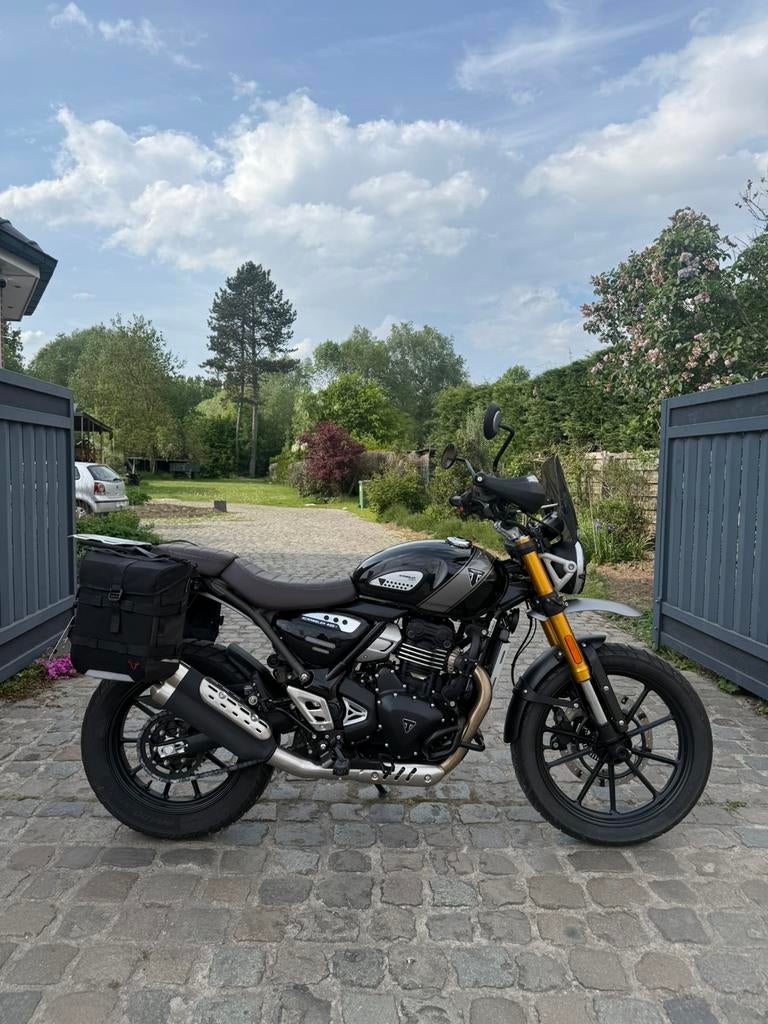 Triumph Scrambler 400X * A2 / 35KW * @AelbrechtMotors, Motoren, Bedrijf