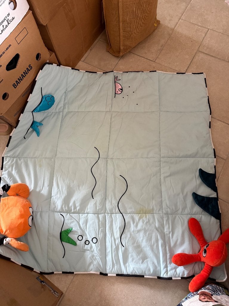 Speelmat ikea, Ophalen, Gebruikt