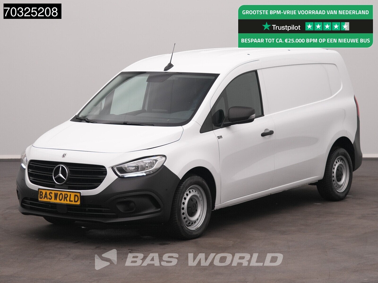 Mercedes Citan 112 L2H1 LED Airco Camera Cruise Parkeersenso, Auto's, Bestelwagens en Lichte vracht, Stof, Gebruikt, Euro 6, 4 cilinders