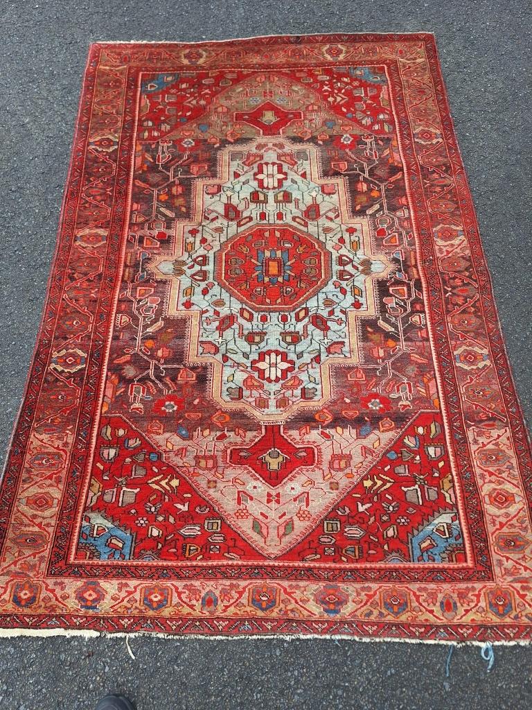 Tapis Sarouk ancien persan, Antiquités & Art, Enlèvement ou Envoi