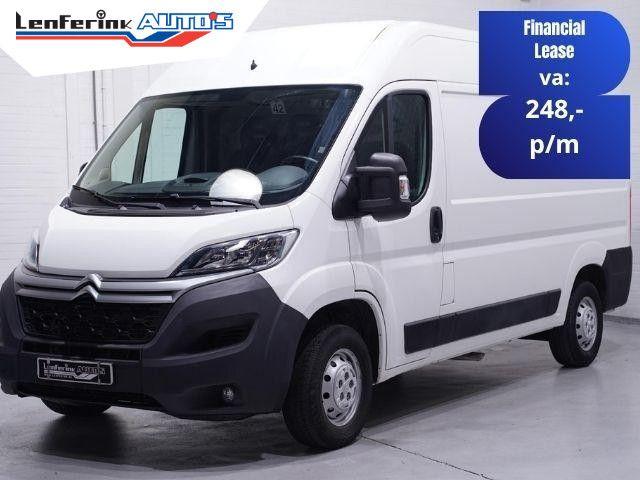 Citroën Jumper 2.0 BlueHDi 130 pk L2H2 Airco Cruise control,, Auto's, Bestelwagens en Lichte vracht, Citroën, Wit, Bedrijf, Parkeersensor