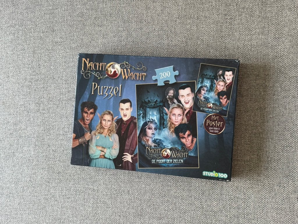 184. Puzzel - Studio 100 - Nachtwacht - 200 stuks, Ophalen of Verzenden, Meer dan 50 stukjes, Zo goed als nieuw, 6 jaar of ouder