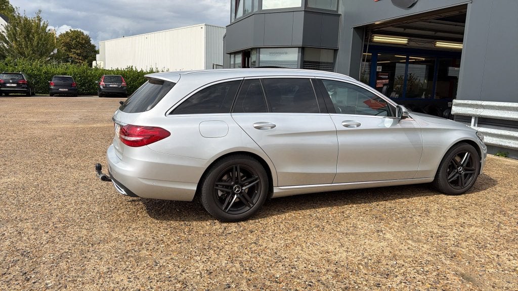 Mercedes break 180 zilver, Auto's, Mercedes-Benz, Automaat, Dealer onderhouden, Mistlampen, Leder en Stof