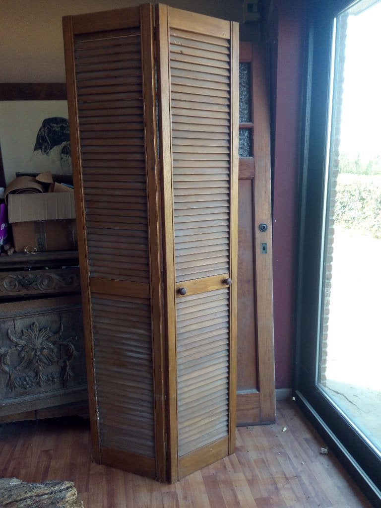 porte coulissante persienne placard, Enlèvement